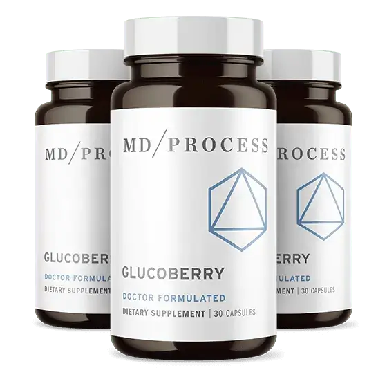 GlucoBerry 3 Bottles